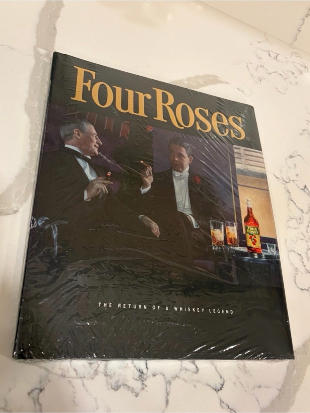 NEW Four Roses Bourbon: The Return of a Whiskey Legend – Sealed Hardcover Book